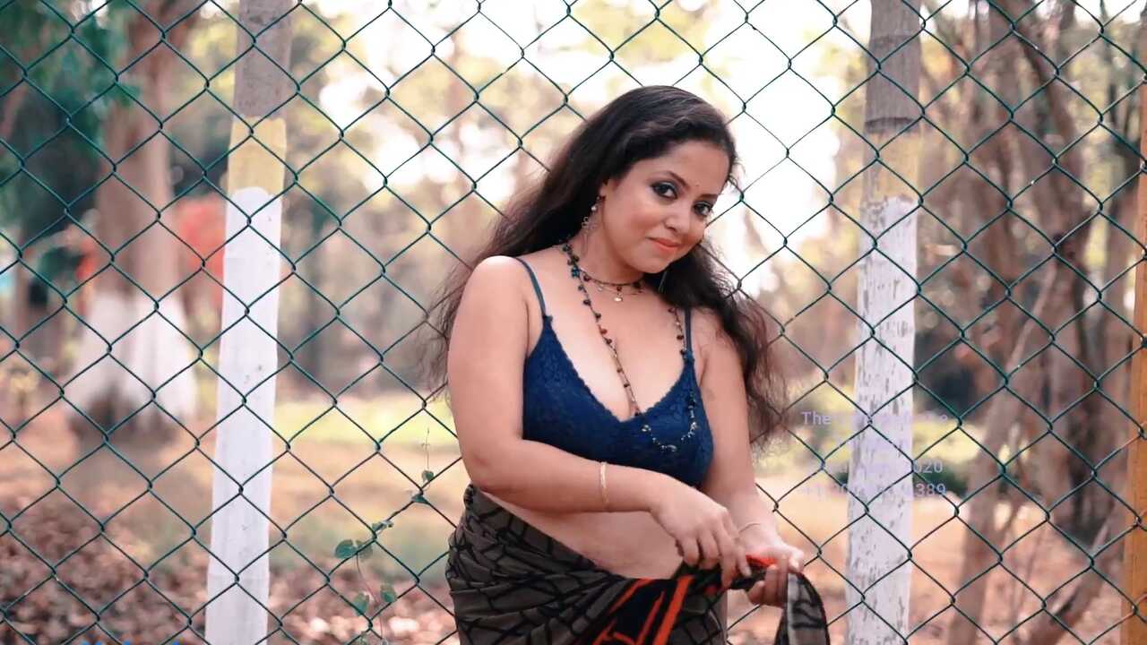 Tiyasha Saree Naari Magazine Big Boobs Hot Photoshoot 2021