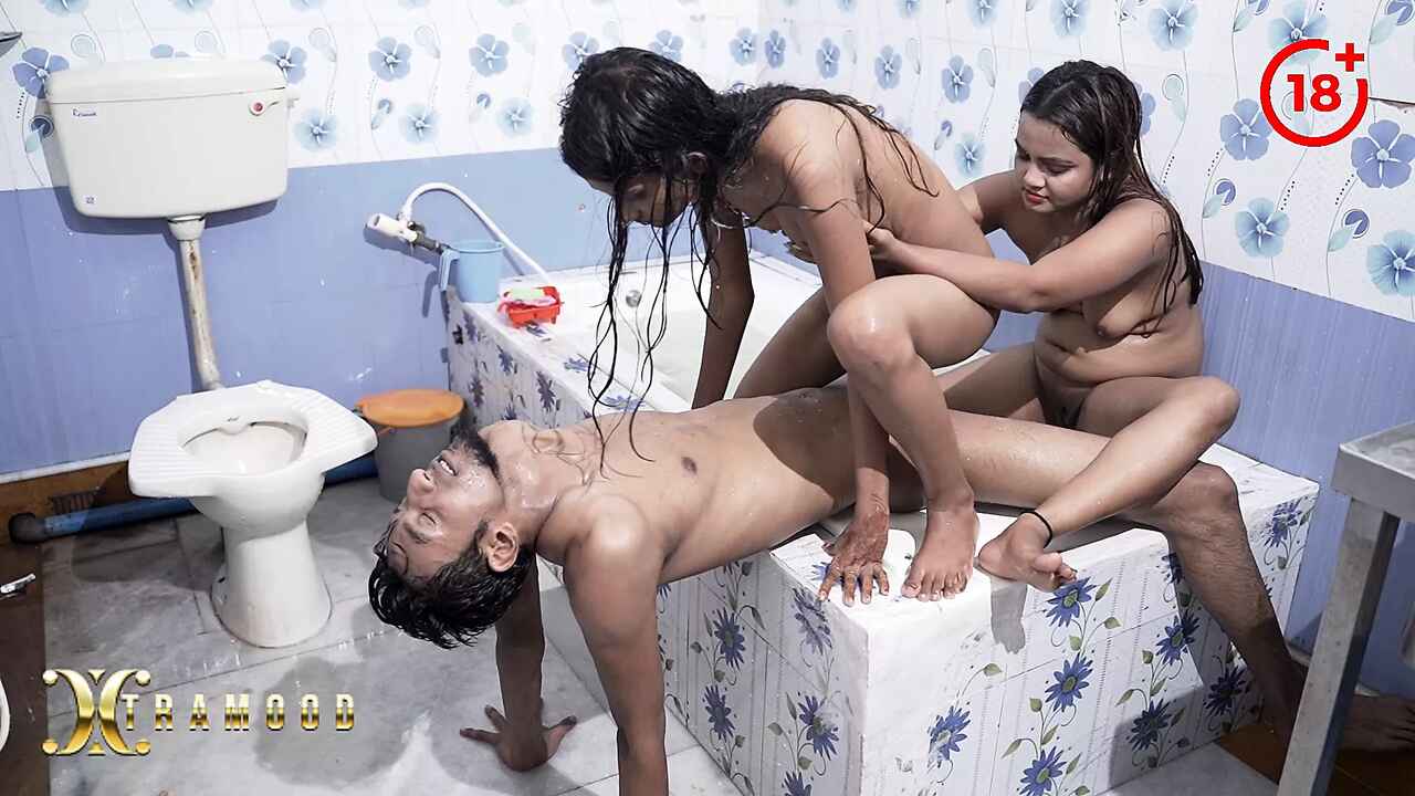 Bathtub Threesome 2022 Xtramood Hindi Hot Uncut Porn Video